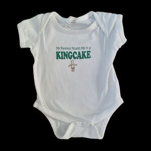 Kingcake / Mardi gras bodysuit